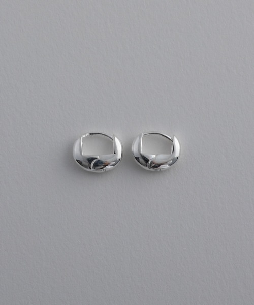 whoseA(フーシー)の「【silver925】 Ellipse HoopPierce / エリプスフープピアス(ピアス(両耳用)・レディース・シルバー・FREE)」の9枚目の写真