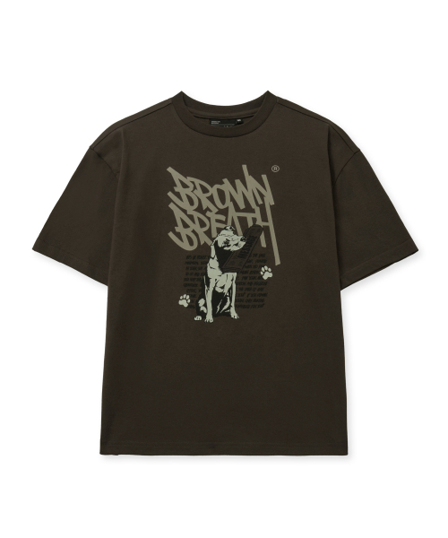 BROWNBREATH KIDS（ブラウンブレスキッズ）の「KIDS DELIVERY TAG TEE - BROWN（Tシャツ/カットソー・レディース・その他・110/120/130/140/150）」の8枚目の写真