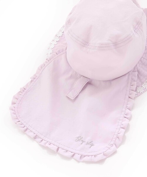 SLAP SLIP（スラップスリップ）の「ウサギxネコ耳付きサファリハット(50~54cm)（ハット・キッズ・ピンク/パープル・52cm/54cm）」の21枚目の写真