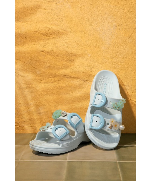 クロックス サタデー エナメル バックル サンダル W / crocs