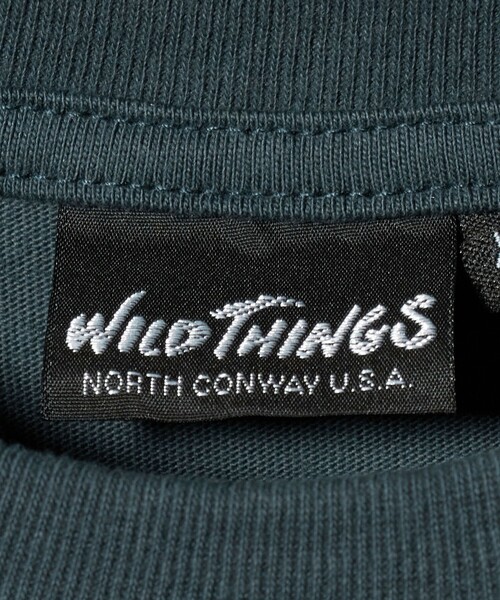 WILD THINGS(ワイルドシングス)の「【別注】<WILD THINGS> ロゴ ショートスリーブ Tシャツ / キッズ 110cm-130cm(Tシャツ/カットソー・キッズ・ホワイト/ブラック/ネイビー・XS(110-120cm)/S(120-130cm))」の17枚目の写真