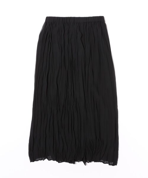 SOFFITTO（ソフィット）の「【A_/エース】ウエストゴムワッシャープリーツスカート（スカート・レディース・ブラウン/ボルドー/ブラック・FREE）」の2枚目の写真