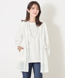 TO BE CHIC（トゥー ビー シック）の「ラッセルエアリー ロングブルゾン（ブルゾン）」