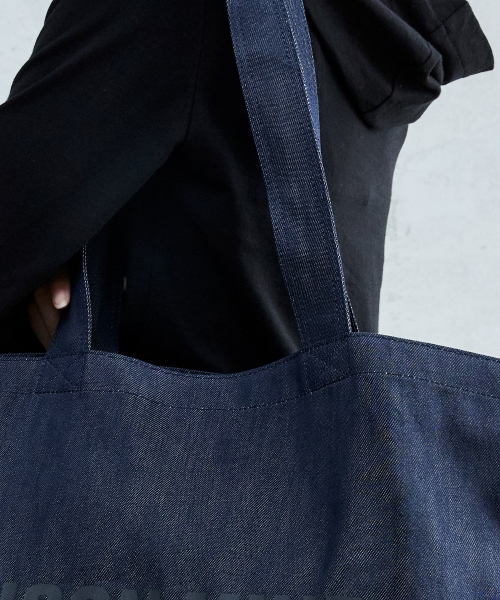 MAISON MINED（メゾンミネド）の「MAISON ECO BAG INDIGO（ショルダーバッグ・メンズ・その他・FREE）」の4枚目の写真