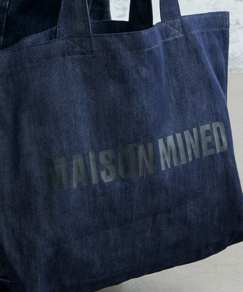 MAISON MINED（メゾンミネド）の「MAISON ECO BAG INDIGO（ショルダーバッグ・メンズ・その他・FREE）」の5枚目の写真