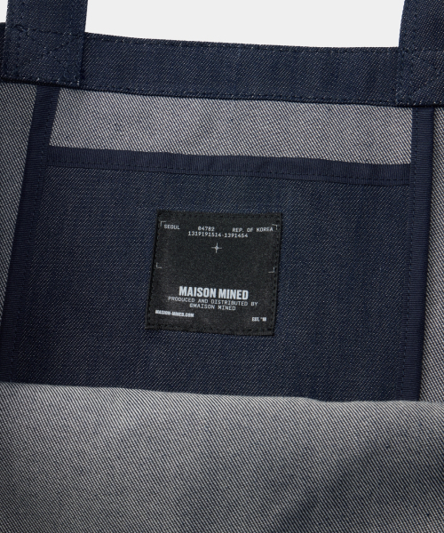 MAISON MINED（メゾンミネド）の「MAISON ECO BAG INDIGO（ショルダーバッグ・メンズ・その他・FREE）」の10枚目の写真