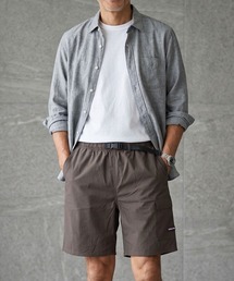 HANGTEN（ハンテン）の「【HANGTEN/ハンテン】ミニリップ１ポケットカーゴハーフパンツ/カーゴショーツ ウェビングベルト アウトドア カジュアル サーフ（カーゴパンツ）」