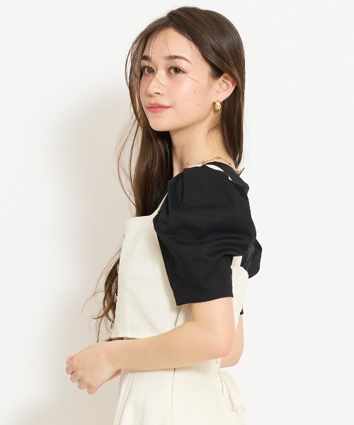 WILLSELECTION(ウィルセレクション)の「【セットアップ対応】ボタン付きデニムビスチェ(その他トップス・レディース・オフホワイト/ネイビー/ピンク・FREE)」の5枚目の写真