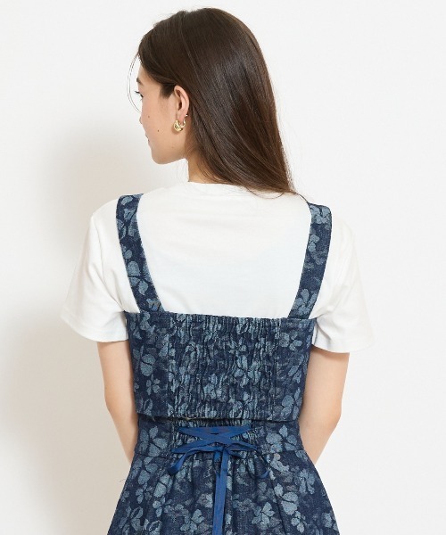 WILLSELECTION(ウィルセレクション)の「【セットアップ対応】ボタン付きデニムビスチェ(その他トップス・レディース・オフホワイト/ネイビー/ピンク・FREE)」の17枚目の写真