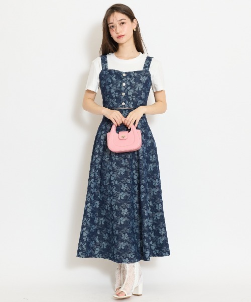 WILLSELECTION(ウィルセレクション)の「【セットアップ対応】ボタン付きデニムビスチェ(その他トップス・レディース・オフホワイト/ネイビー/ピンク・FREE)」の22枚目の写真