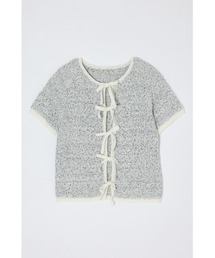 FRONT RIBBON KNIT カーディガン