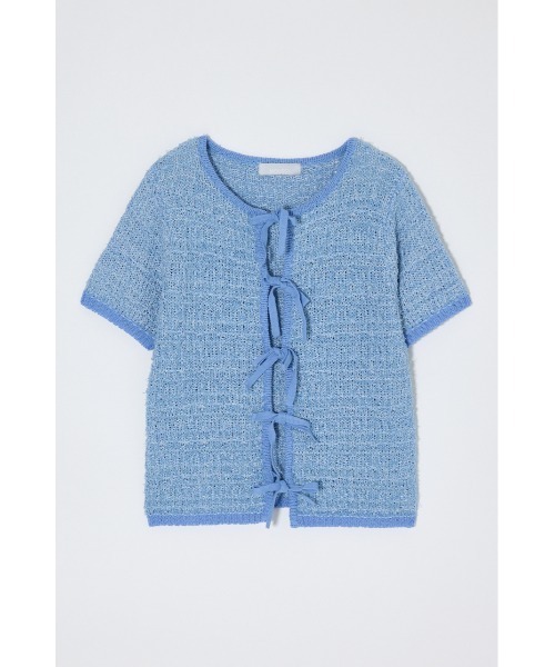 FRONT RIBBON KNIT カーディガン（カーディガン/ボレロ）｜MOUSSY