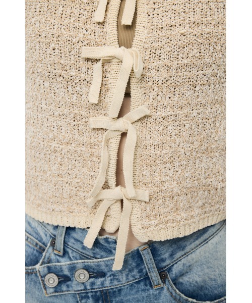 FRONT RIBBON KNIT カーディガン（カーディガン/ボレロ）｜MOUSSY