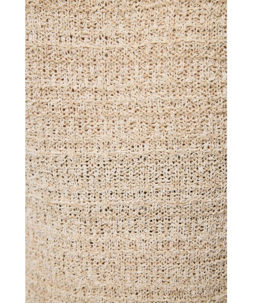MOUSSY(マウジー)の「FRONT RIBBON KNIT カーディガン(カーディガン/ボレロ・レディース・ネイビー/ライトイエロー/ホワイト/ライトブルー・FREE)」の20枚目の写真