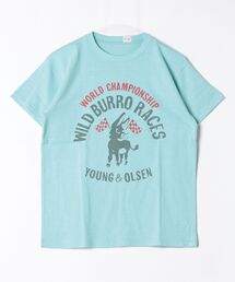 【YOUNG&OLSEN The DRYGOODS STORE 】ヤングアンドオルセン/ AMERICAN PRINTED TEE