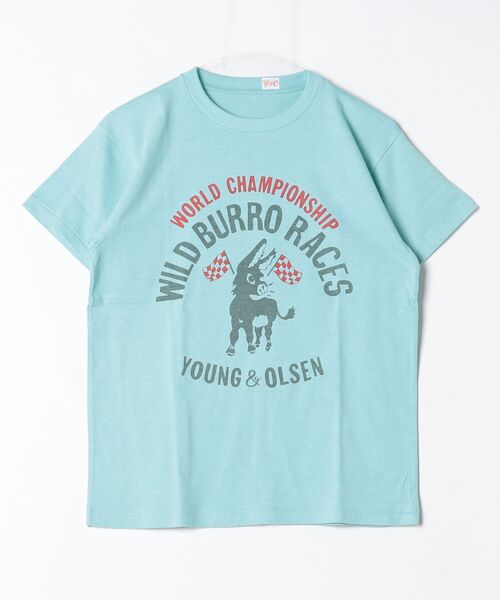 YOUNG&OLSEN The DRYGOODS STORE(ヤングアンドオルセン)の「【YOUNG&OLSEN The DRYGOODS STORE 】ヤングアンドオルセン/ AMERICAN PRINTED TEE(Tシャツ/カットソー・レディース・その他2/その他4/その他3・2/3/4/5)」の2枚目の写真