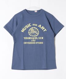 【YOUNG&OLSEN The DRYGOODS STORE 】ヤングアンドオルセン/ AMERICAN PRINTED TEE