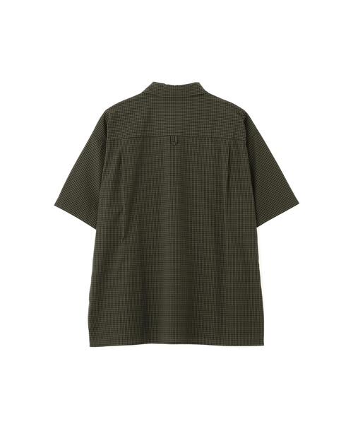 MHL.(エムエイチエル)の「YARN DYED COTTON VOILE(シャツ/ブラウス・メンズ・カーキ/ブルー・MEDIUM/LARGE/SMALL)」の11枚目の写真