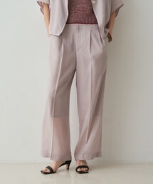 qualite | 【セットアップ対応】シアーツイルパンツ/夏服/春服/オフィスカジュアル(その他パンツ)