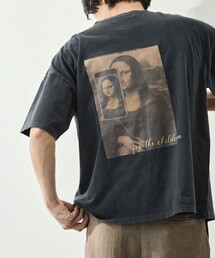 KEY TIMEZ（キータイムズ）の「【REMI RELIEF/レミレリーフ】HARD SP加工20/-天竺BIGサイズT(Self shot M)（Tシャツ/カットソー）」