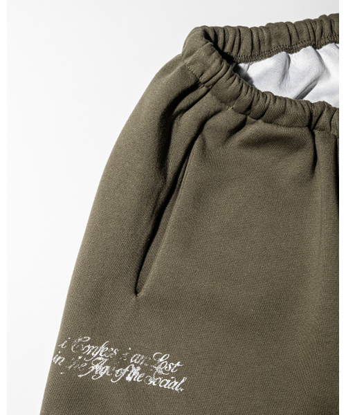 PUNCH DRUNK PARTIES(パンチドランクパーティーズ)の「PARTIER Dirt Sweatpants (KHAKI)(スウェットパンツ・レディース・その他・1/2)」の5枚目の写真