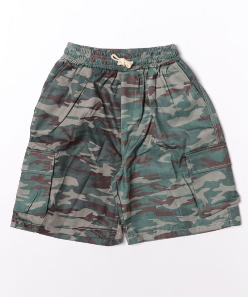 Ritzy(リッツィー)の「ルーズシルエット カモフラカーゴショーツ(デニムパンツ・メンズ・カモフラージュ・L/M/XL)」の2枚目の写真