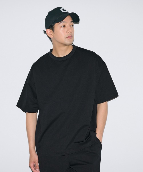 coca(coca)(コカ)の「\UVカット・速乾・乾燥機OK/ 4wayストレッチ半袖トップス(Tシャツ/カットソー・メンズ・ブラウン/アイボリー/ネイビー/ブラック・L/M/XL)」の9枚目の写真