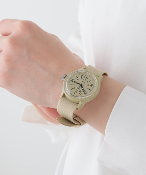 TIMEX(タイメックス)の「TIMEX Original Camper tx-tw2y19800(アナログ腕時計・レディース・アイボリー・FREE)」の3枚目の写真