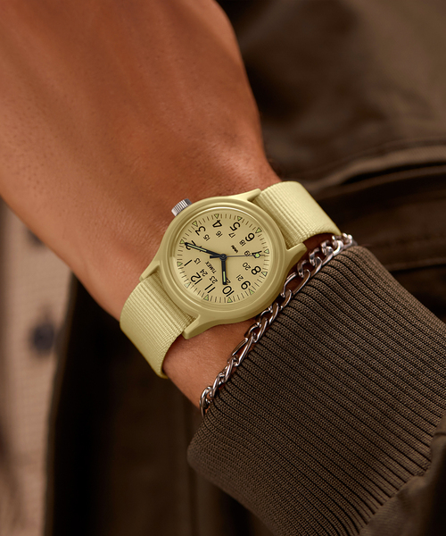 TIMEX(タイメックス)の「TIMEX Original Camper tx-tw2y19800(アナログ腕時計・レディース・アイボリー・FREE)」の4枚目の写真