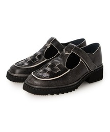 D'ICI | メッシュTストラップローファー(ローファー)