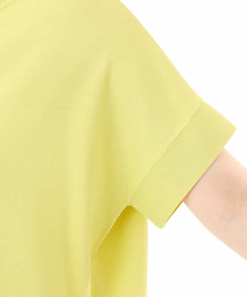 MK MICHEL KLEIN（エムケーミッシェルクラン）の「[UVカット/接触冷感/洗える]Vネックニットプルオーバー（ニット/セーター・レディース・レモンイエロー/ネイビー/ブルー/ホワイト・38）」の11枚目の写真