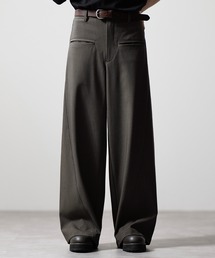 CLEL（クレイル）の「【CLEL】Grace Cloth Front Pocket 3D Pants / グレイスクロス フロントポケット3Dパンツ（スラックス）」