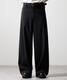 CLEL（クレイル）の「【CLEL】Grace Cloth Front Pocket 3D Pants / グレイスクロス フロントポケット3Dパンツ（スラックス）」