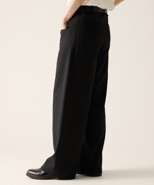 CLEL(クレイル)の「【CLEL】Grace Cloth Front Pocket 3D Pants / グレイスクロス フロントポケット3Dパンツ(スラックス・メンズ・ダークウッド/グレー/ブラック・XS/S/M/L)」の15枚目の写真