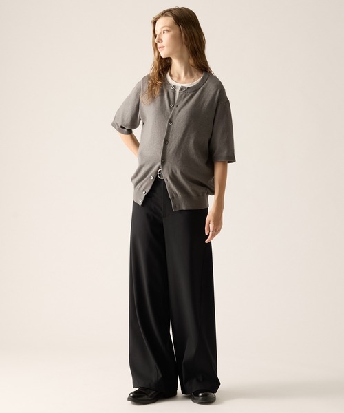 CLEL(クレイル)の「【CLEL】Grace Cloth Front Pocket 3D Pants / グレイスクロス フロントポケット3Dパンツ(スラックス・メンズ・ダークウッド/グレー/ブラック・XS/S/M/L)」の22枚目の写真