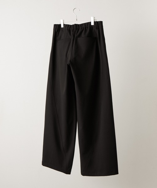 CLEL(クレイル)の「【CLEL】Grace Cloth Front Pocket 3D Pants / グレイスクロス フロントポケット3Dパンツ(スラックス・メンズ・ダークウッド/グレー/ブラック・XS/S/M/L)」の5枚目の写真