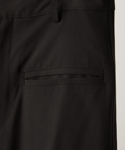 CLEL(クレイル)の「【CLEL】Grace Cloth Front Pocket 3D Pants / グレイスクロス フロントポケット3Dパンツ(スラックス・メンズ・ダークウッド/グレー/ブラック・XS/S/M/L)」の10枚目の写真