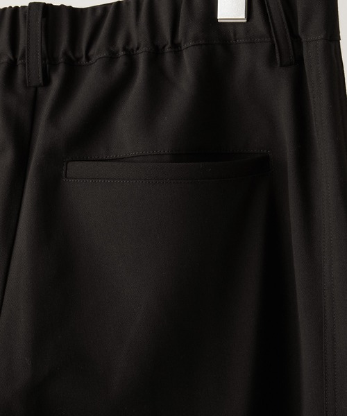 CLEL(クレイル)の「【CLEL】Grace Cloth Front Pocket 3D Pants / グレイスクロス フロントポケット3Dパンツ(スラックス・メンズ・ダークウッド/グレー/ブラック・XS/S/M/L)」の11枚目の写真