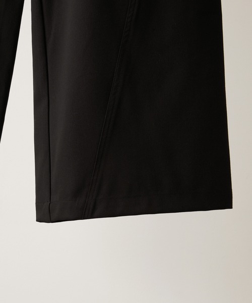 CLEL(クレイル)の「【CLEL】Grace Cloth Front Pocket 3D Pants / グレイスクロス フロントポケット3Dパンツ(スラックス・メンズ・ダークウッド/グレー/ブラック・XS/S/M/L)」の12枚目の写真