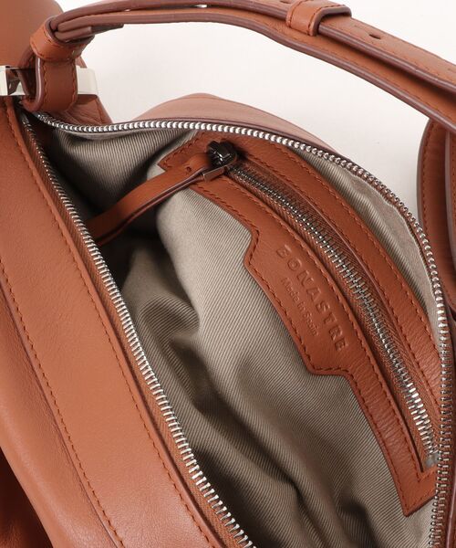 Scrap Book（スクラップブック）の「【BONASTRE】RING CROSSBODY S（ショルダーバッグ・レディース・ブラウン・FREE）」の4枚目の写真