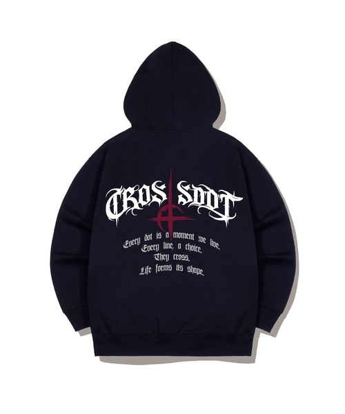 BASIC LABEL（ベーシックラベル）の「Type That 2-Way Oversized Hoodie Zip-Up 3 Color [BLBH_2005]（パーカー・レディース・ホワイト/グレー/ブラック/ネイビー・SMALL/MEDIUM/LARGE/X-LARGE）」の4枚目の写真