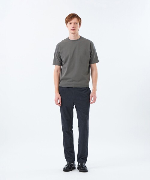 MACKINTOSH PHILOSOPHY(マッキントッシュ フィロソフィー)の「クルーネックニットT 16Gプレーティング天竺(Tシャツ/カットソー・メンズ・チャコールグレー/ブルー系その他2/ピンク系その他2/ダークネイビー・40/38)」の5枚目の写真