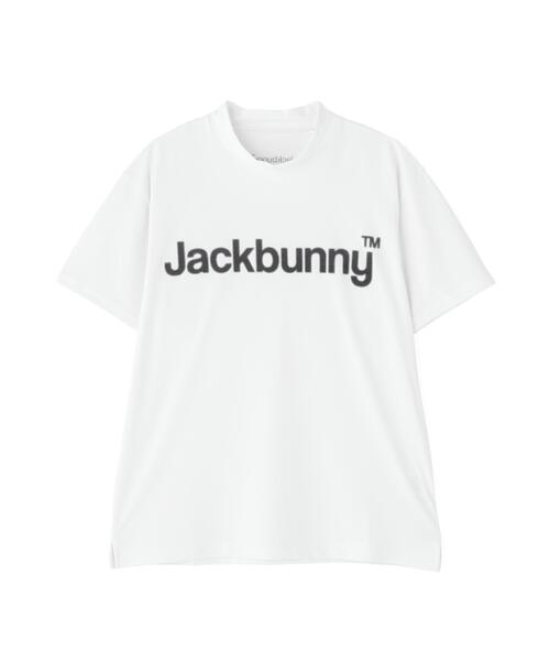 Jack Bunny!!（ジャックバニー）の「【Jack Bunny!!】ハイストレッチ変形メッシュ半袖モックネックカットソー（Tシャツ/カットソー・レディース・ブラック/ホワイト・LARGE/MEDIUM/SMALL）」の16枚目の写真