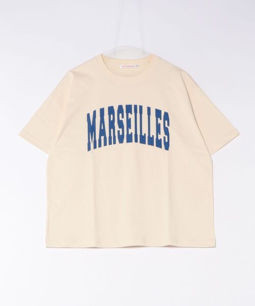 Scrap Book（スクラップブック）の「【ALL HOURS】6.5OZ FINE COMA MARSEILLES（Tシャツ/カットソー・レディース・ホワイト/グレー系その他/パープル系その他・1）」の6枚目の写真