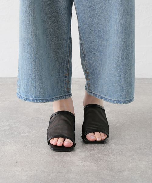 B.C STOCK（ベーセーストック）の「シアーレイヤーサンダル（サンダル・レディース・ブラウン/ベージュ/ブラック・LARGE/MEDIUM/SMALL）」の13枚目の写真