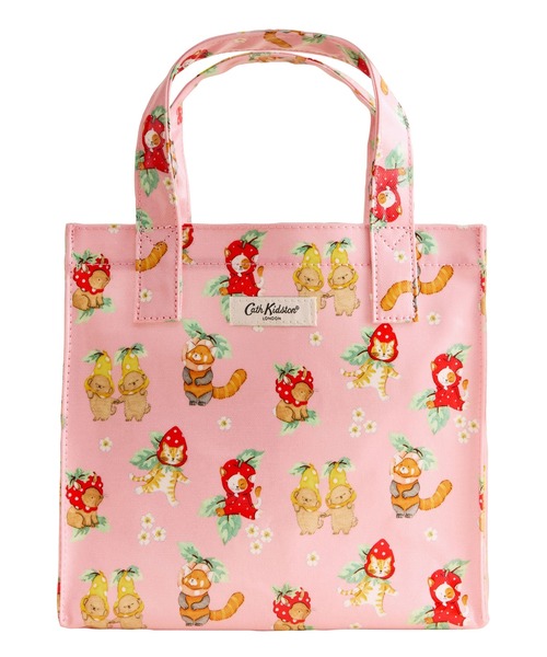 Cath Kidston(キャスキッドソン)の「スモール ブックバッグ Friendly Fruit(ハンドバッグ・レディース・ピンク・FREE)」の5枚目の写真