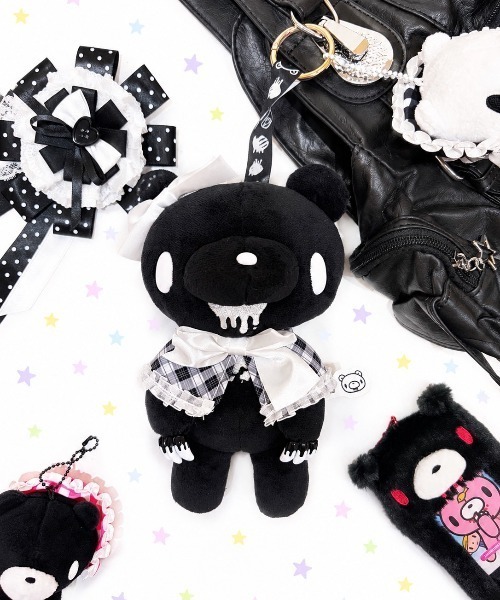 【匿名配送】ゴシックMMヌイグルミ (S) nini toys】≪いたずらぐまのグル～ミ～≫ぬいぐるみ マスコット