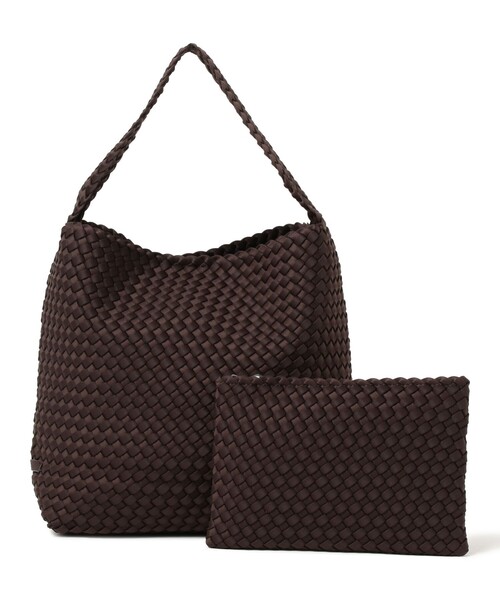 Demi-Luxe BEAMS（デミルクス ビームス）の「NAGHEDI / Nomad Medium Hobo ショルダーバッグ（トートバッグ・レディース・ブラウン/ベージュ・ONE SIZE）」の2枚目の写真