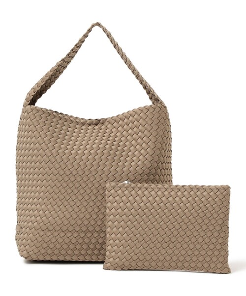 Demi-Luxe BEAMS（デミルクス ビームス）の「NAGHEDI / Nomad Medium Hobo ショルダーバッグ（トートバッグ・レディース・ブラウン/ベージュ・ONE SIZE）」の3枚目の写真