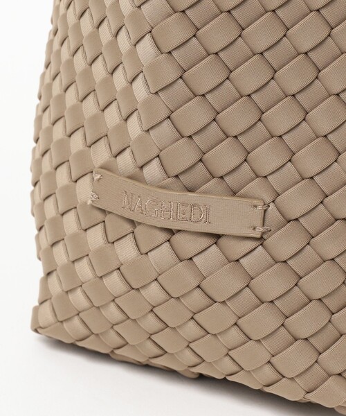 Demi-Luxe BEAMS（デミルクス ビームス）の「NAGHEDI / Nomad Medium Hobo ショルダーバッグ（トートバッグ・レディース・ブラウン/ベージュ・ONE SIZE）」の9枚目の写真